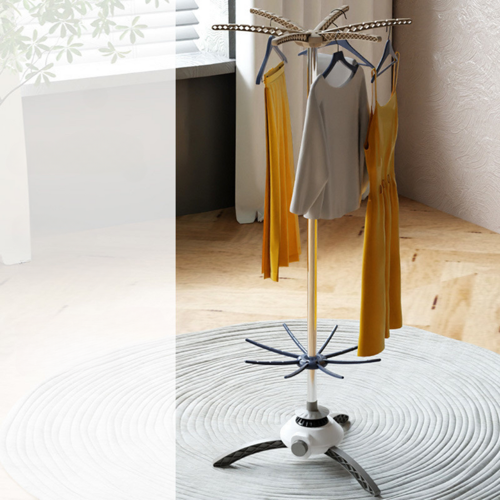 Secador de Ropa Plegable: Capacidad Máxima con Mínimo Espacio.