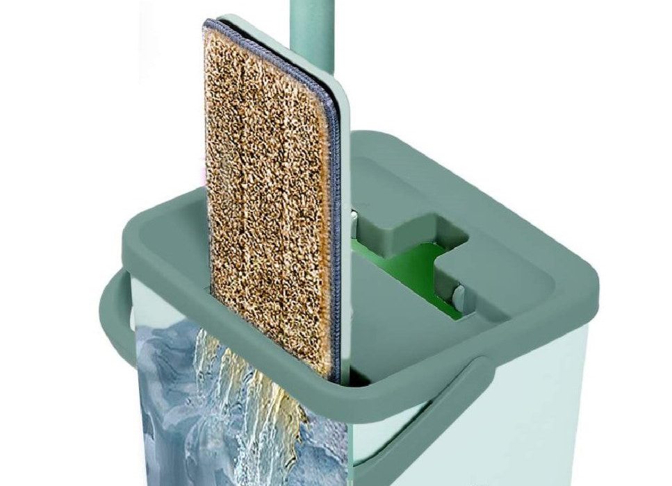 Mopa con Cubo Escurridor DualClean